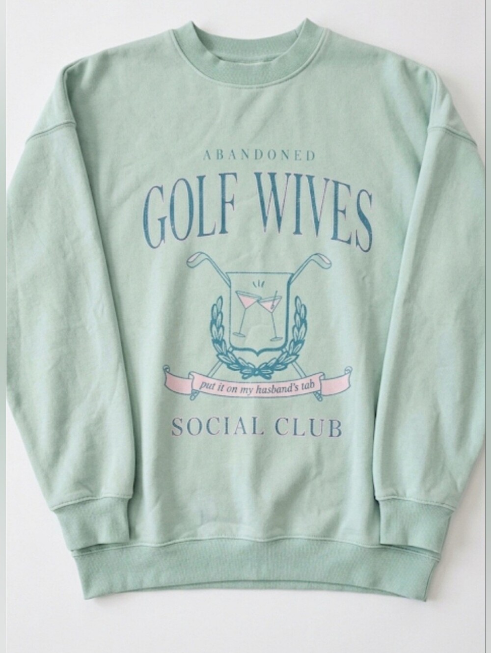 Abandoned Golf Wives Social Club Graphic Sweatshirt
